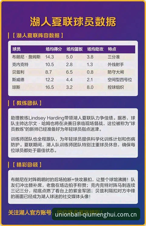 湖人休赛期决策解读与资讯获取完整指南